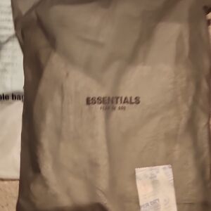 Essentials Gray Backpack Minimalist Design